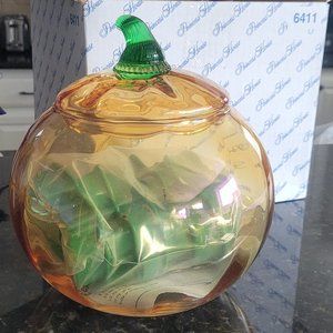 Princess House Pumpkin Cookie Jar  #6411
